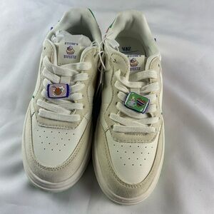 Stitch's Cream Kids Sneakers with Fun Accents